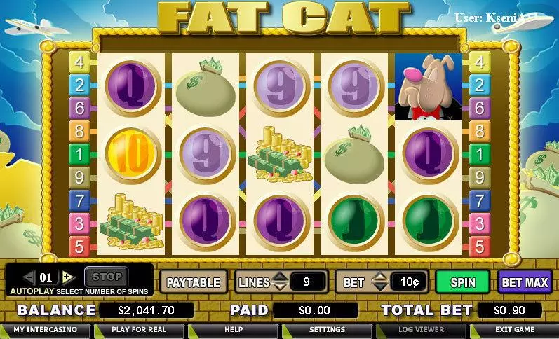 Play Fat Cat Slot Main Screen Reels
