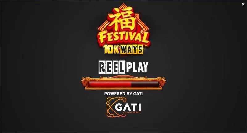 Play Festival 10K Ways Slot Introduction Screen