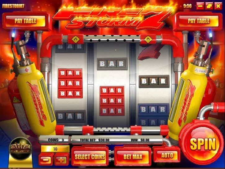 Play Firestorm 7 Slot Main Screen Reels