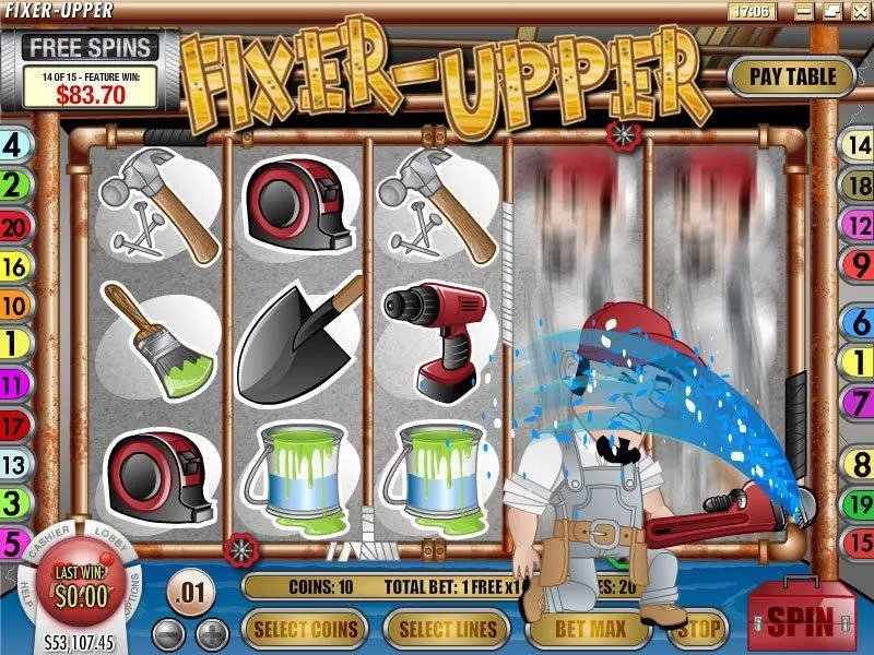 Play Fixer Upper Slot Bonus 1