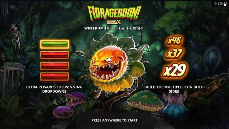 Play Florageddon! DuoMax Slot Info and Rules