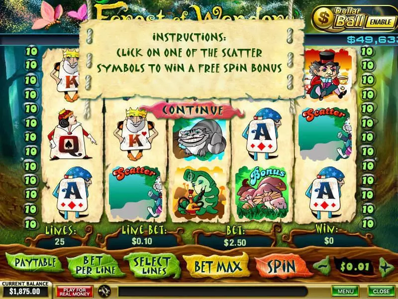 Play Forest of Wonders Slot Bonus 2