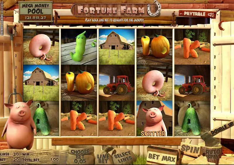 Play Fortune Farm Slot Main Screen Reels