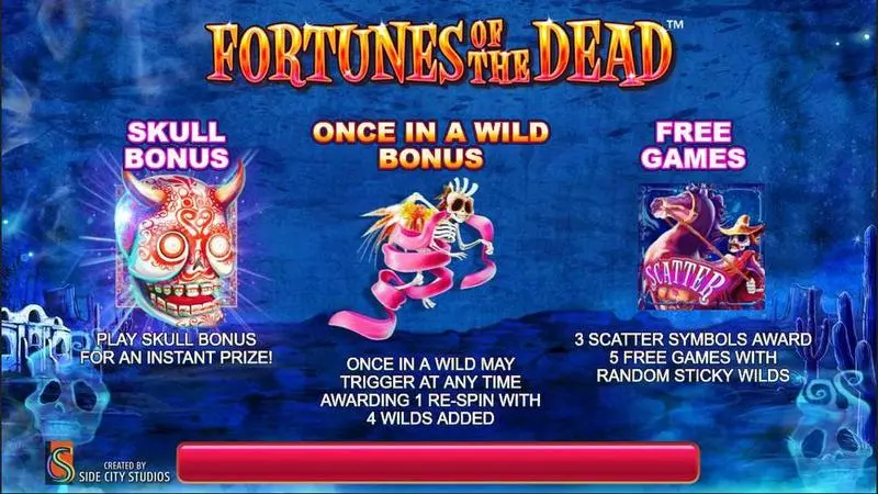 Play Fortunes of the Dead  Slot Info and Rules