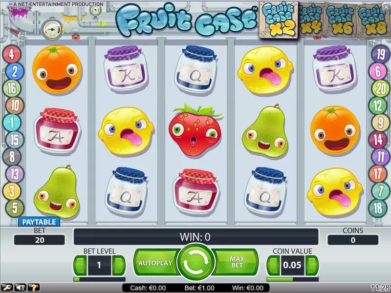 Play Fruit Case Slot Main Screen Reels