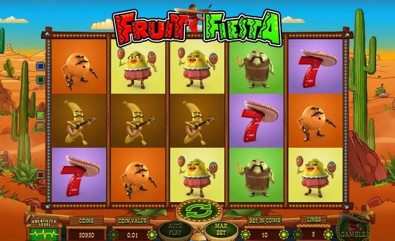 Play Fruit Fiesta Slot Main Screen Reels