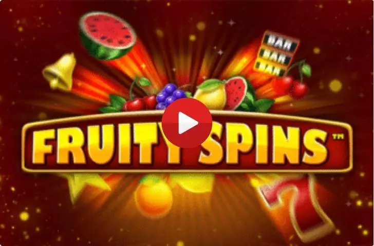 Play Fruity Spins Slot Introduction Screen