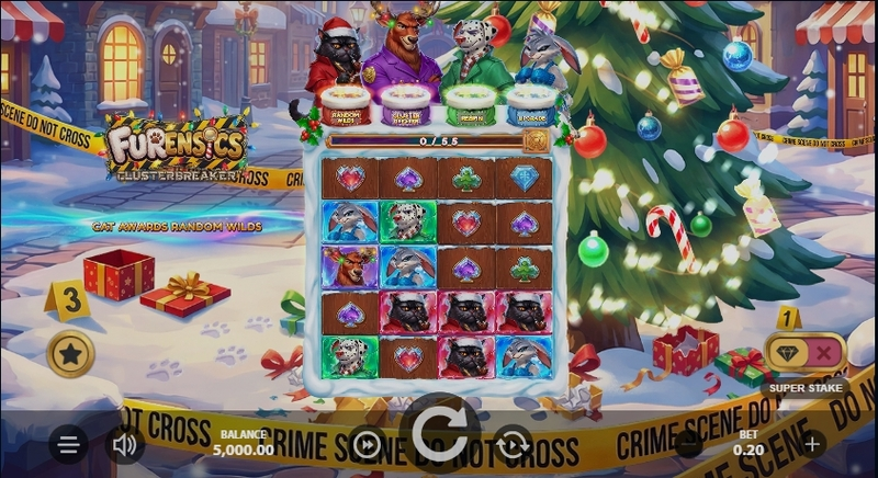 Play Furensics ClusterBreaker Slot Main Screen Reels