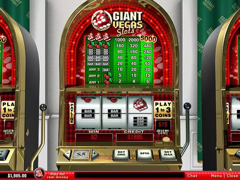Play Giant Vegas Slot Main Screen Reels