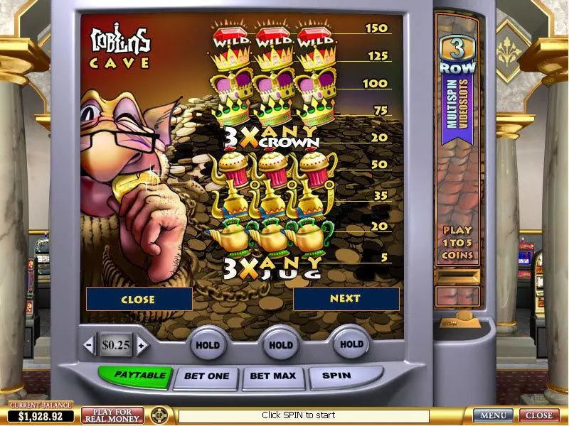 Play Goblin's Cave Slot Info and Rules