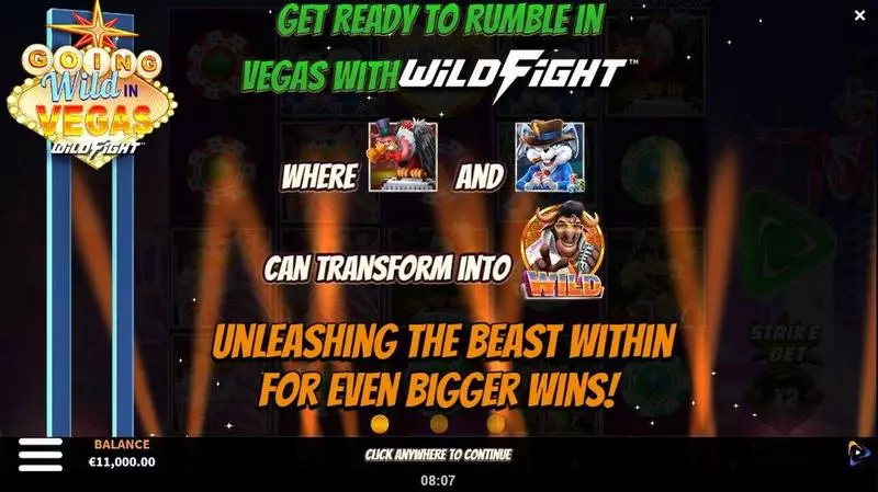Play Going Wild in Vegas Wild Fight Slot Info and Rules