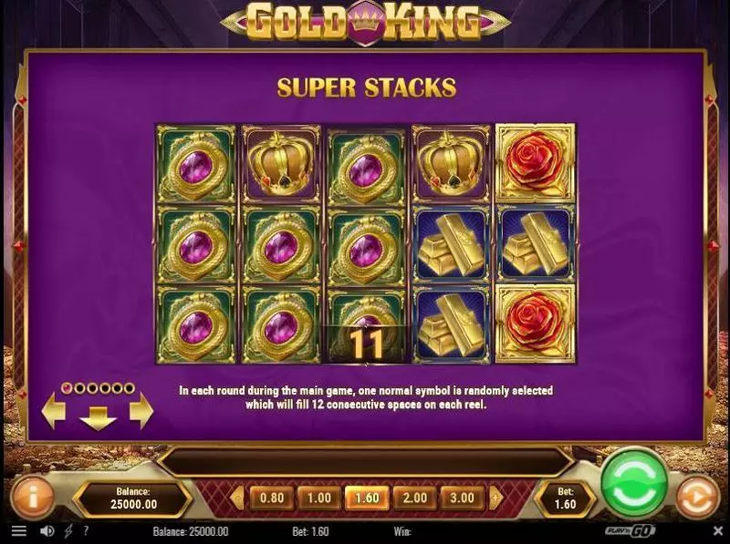 Play Gold King Slot Bonus 1