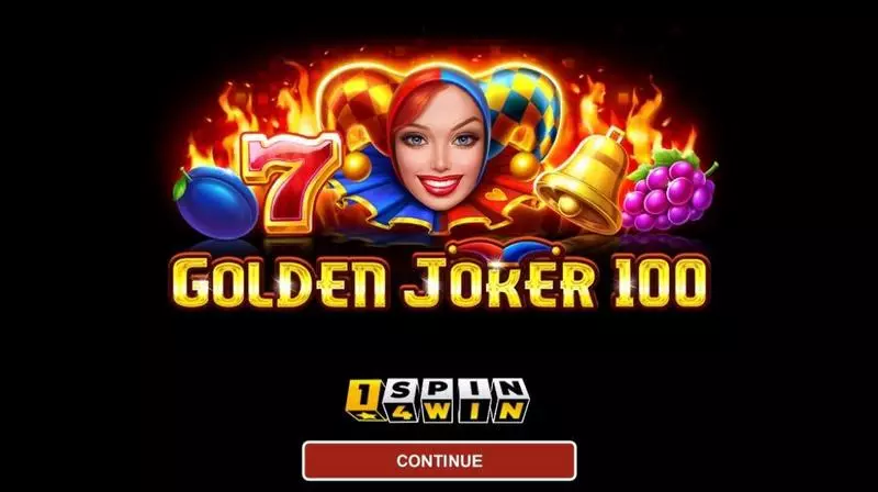 Play Golden Joker 100 Hold And Win Slot Introduction Screen