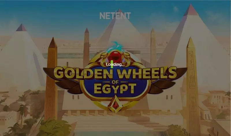 Play Golden Wheels of Egypt Slot Introduction Screen
