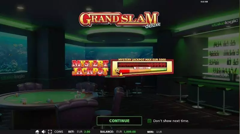 Play Grand Slam Deluxe Slot Info and Rules