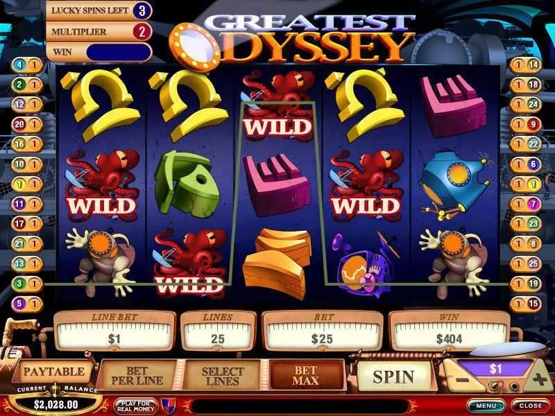Play Greatest Odyssey Slot Bonus 1