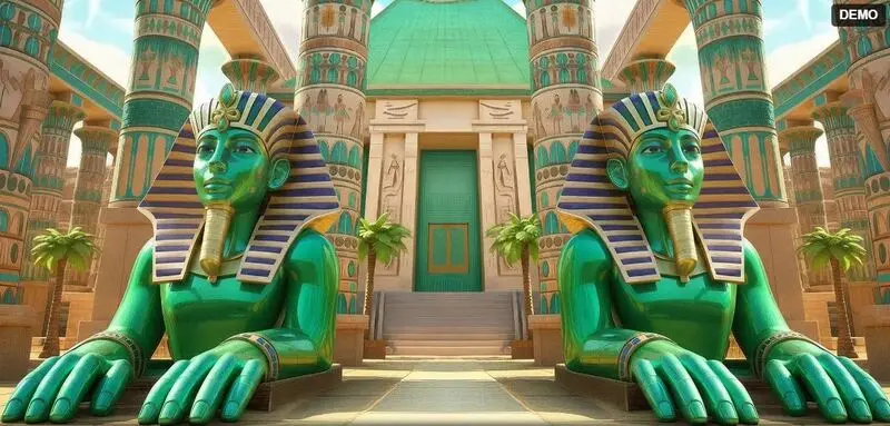 Play Guardians of Luxor 4 Slot Introduction Screen