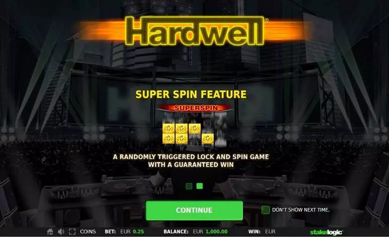 Play Hardwell Slot Info and Rules