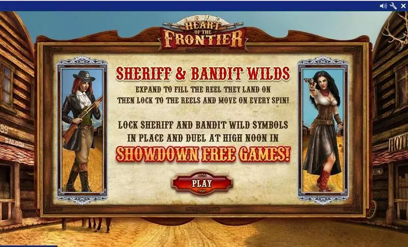 Play Heart of the Frontier Slot Info and Rules