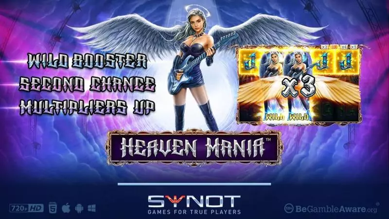 Play Heaven Mania Slot Introduction Screen