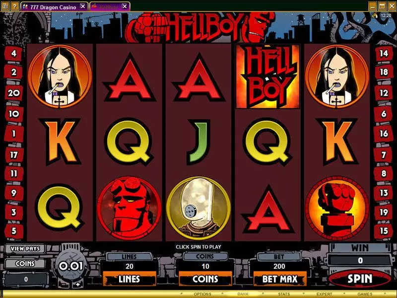 Play Hellboy Slot Main Screen Reels