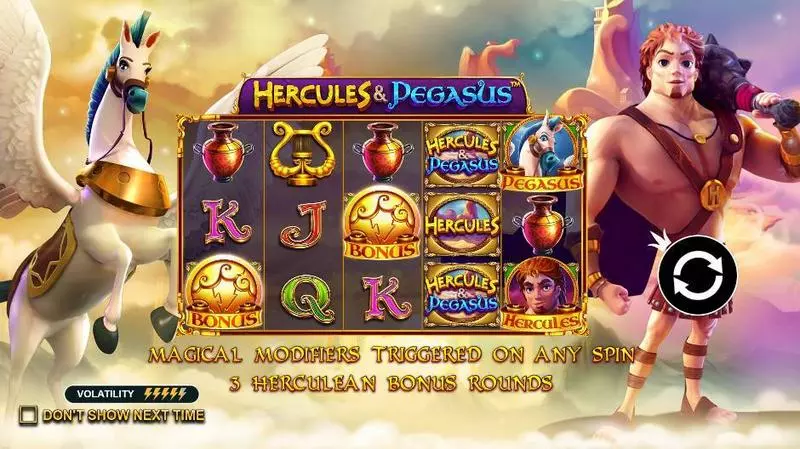 Play Hercules and Pegasus Slot Info and Rules