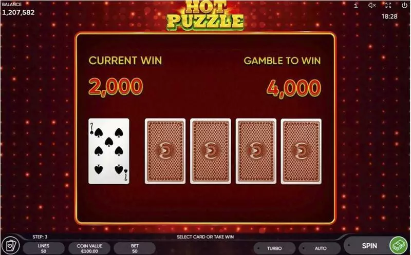 Play Hot Puzzle Slot Gamble Winnings