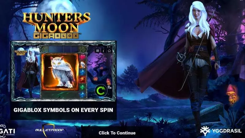 Play Hunters Moon Gigablox Slot Free Spins Feature