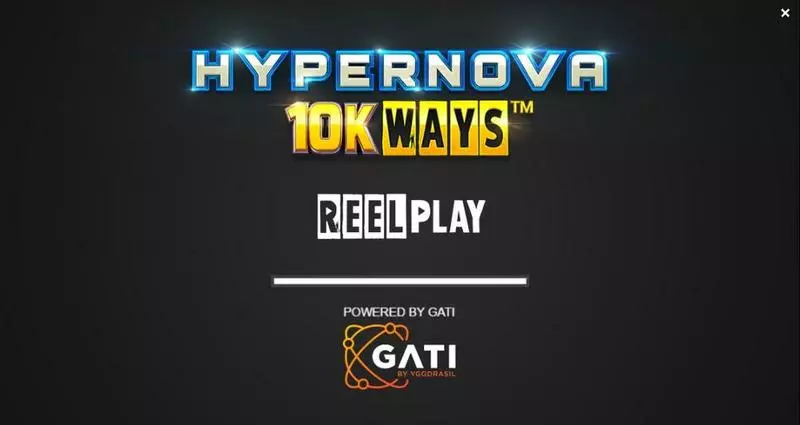 Play Hypernova 10K Ways Slot Introduction Screen