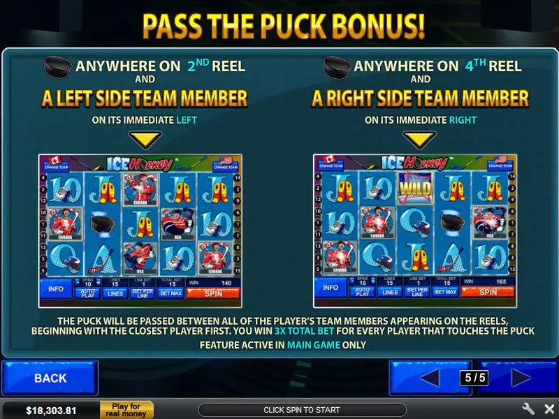 Play Ice Hockey Slot Bonus 3