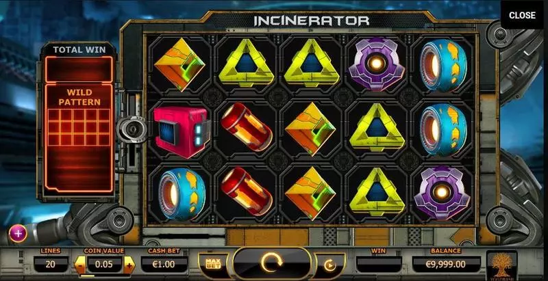 Play Incinerator Slot Main Screen Reels