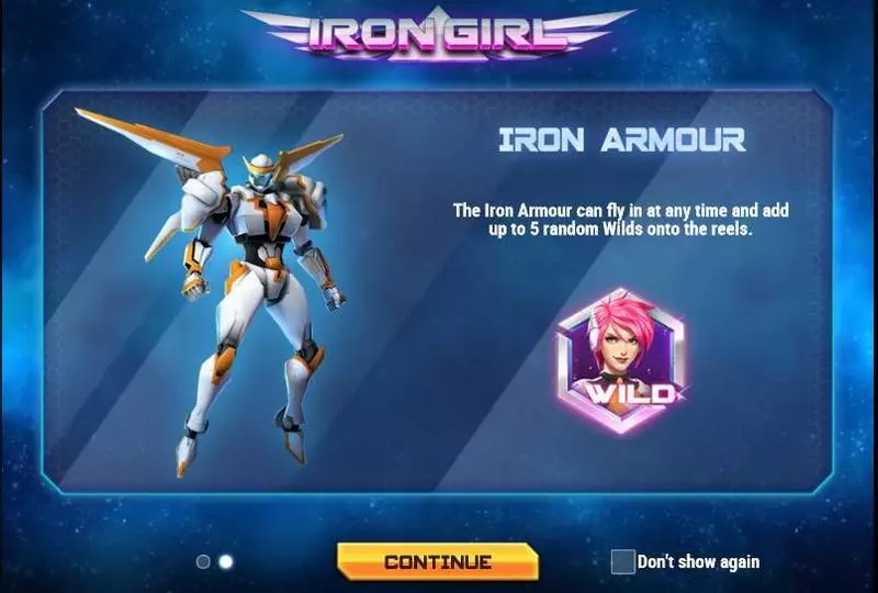 Play Iron Girl Slot Info and Rules