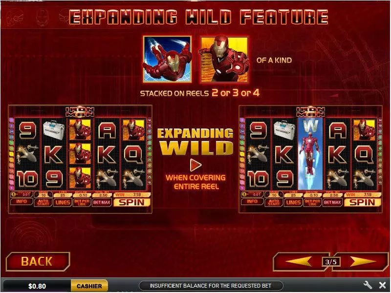 Play Iron Man Slot Bonus 2