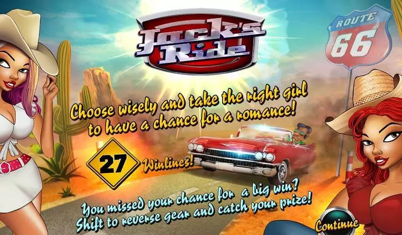 Play Jack Cadillac 27 Slot Info and Rules