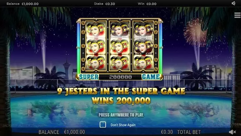 Play Jackpot Jester 200000  Slot Info and Rules