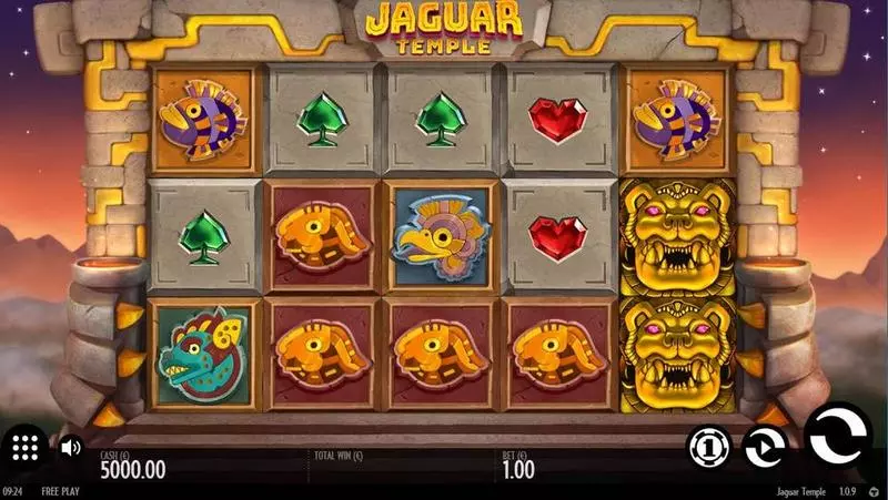 Play Jaguar Temple Slot Main Screen Reels