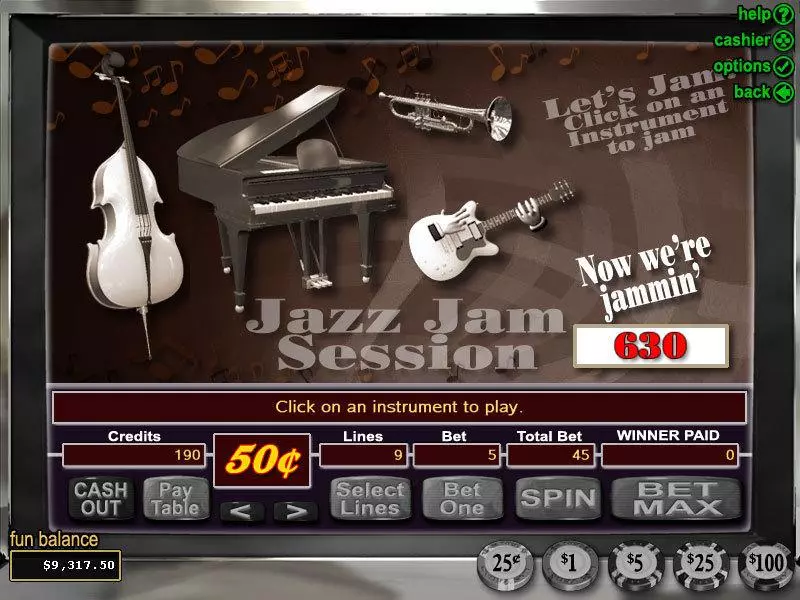 Play Jazz Time Slot Bonus 2