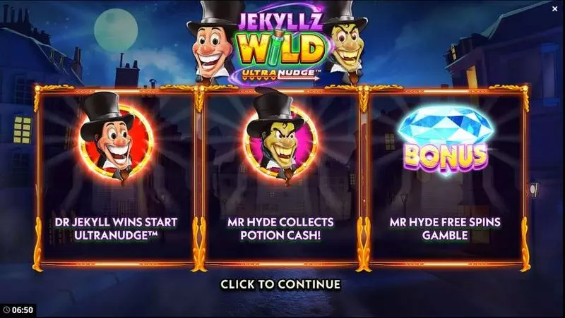 Play Jekyllz Wild UltraNudge Slot Info and Rules