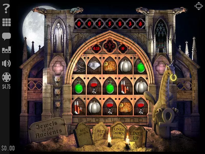 Play Jewels of the Ancients Slot Main Screen Reels