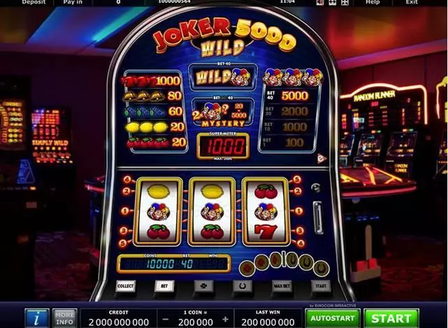Play Joker 5000 Wild Slot Main Screen Reels