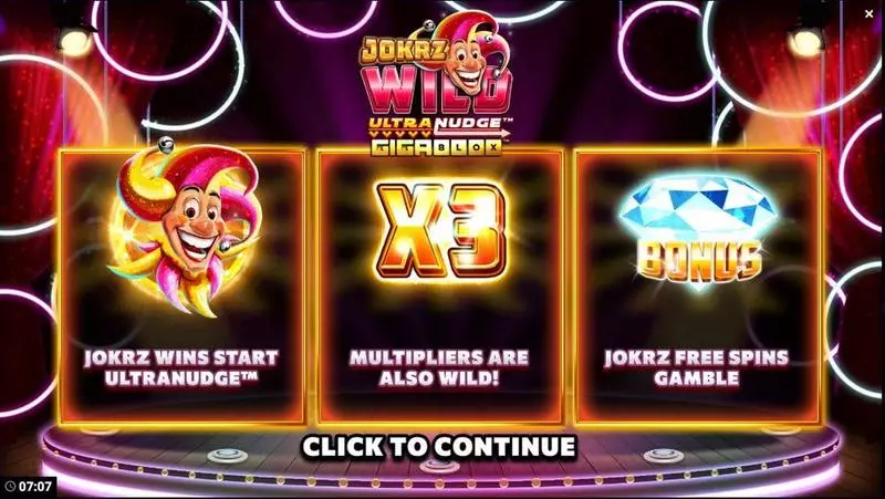 Play Jokrz Wild UltraNudge Slot Bonus 1