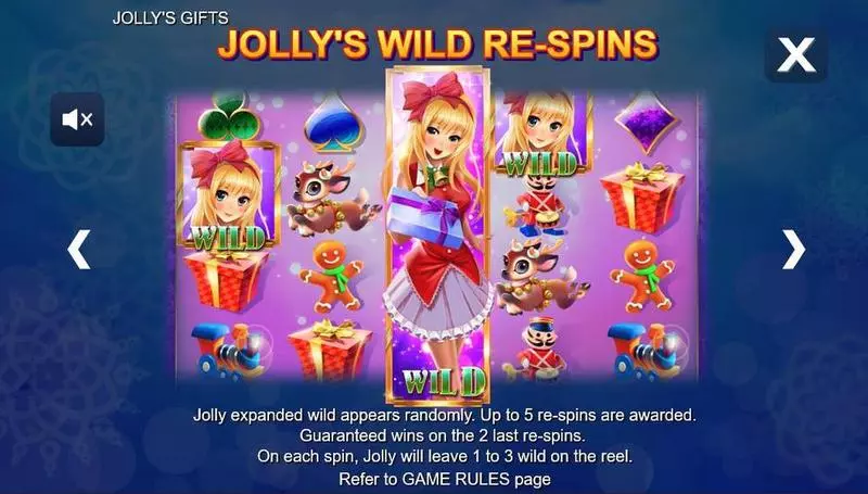 Play Jolly's Gifts  Slot Bonus 1