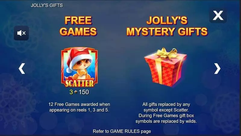Play Jolly's Gifts  Slot Bonus 2
