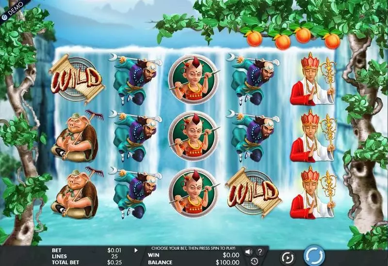 Play Journey to the West Slot Main Screen Reels