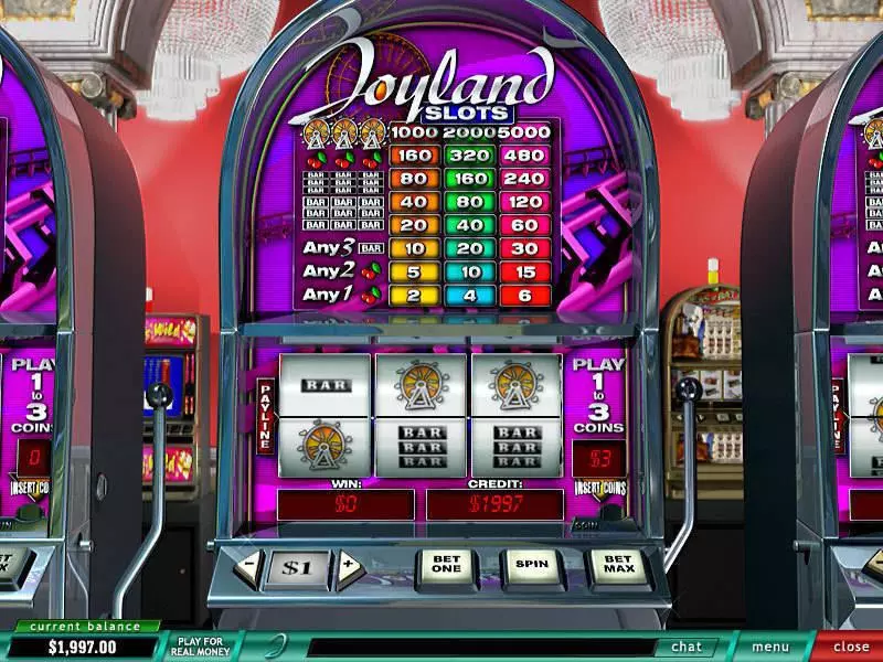 Play Joyland Slot Main Screen Reels
