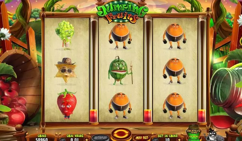 Play Jumping Fruits Slot Main Screen Reels
