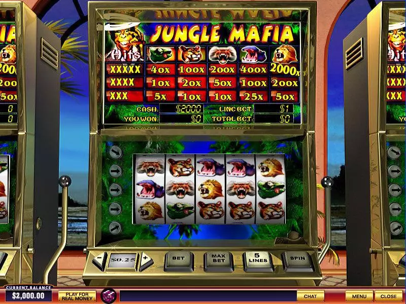 Play Jungle Mafia Slot Main Screen Reels