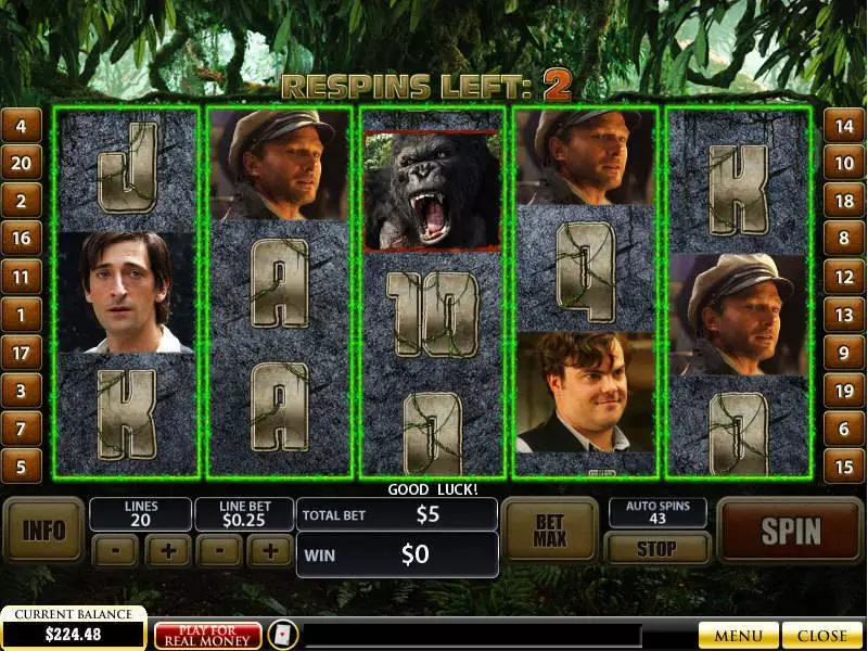 Play King Kong Slot Bonus 2