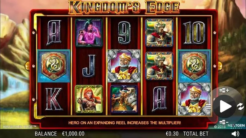 Play Kingdom's Edge Slot Main Screen Reels