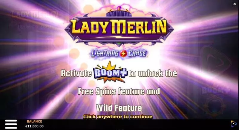 Play Lady Merlin Lightning Chase Slot Info and Rules